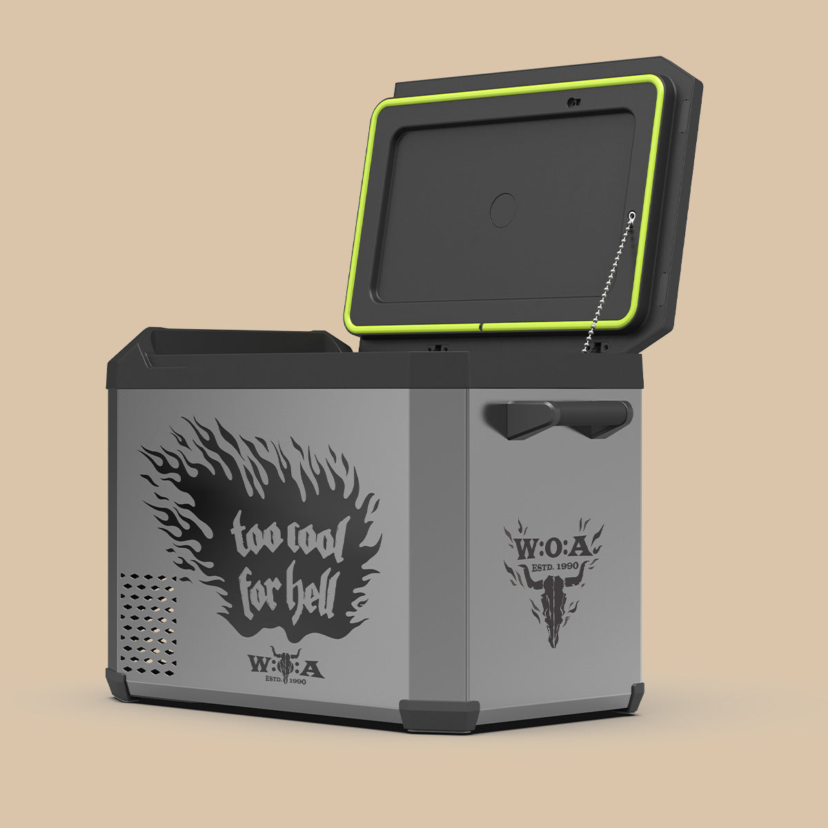 IceCubeX 40 - Glacière à compresseur, Édition Limitée Wacken