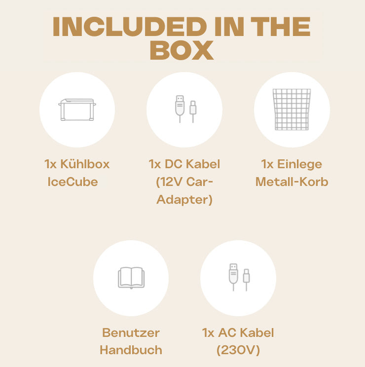 ICECUBE 40 Kompressor-Kühlbox, 12/24/230V