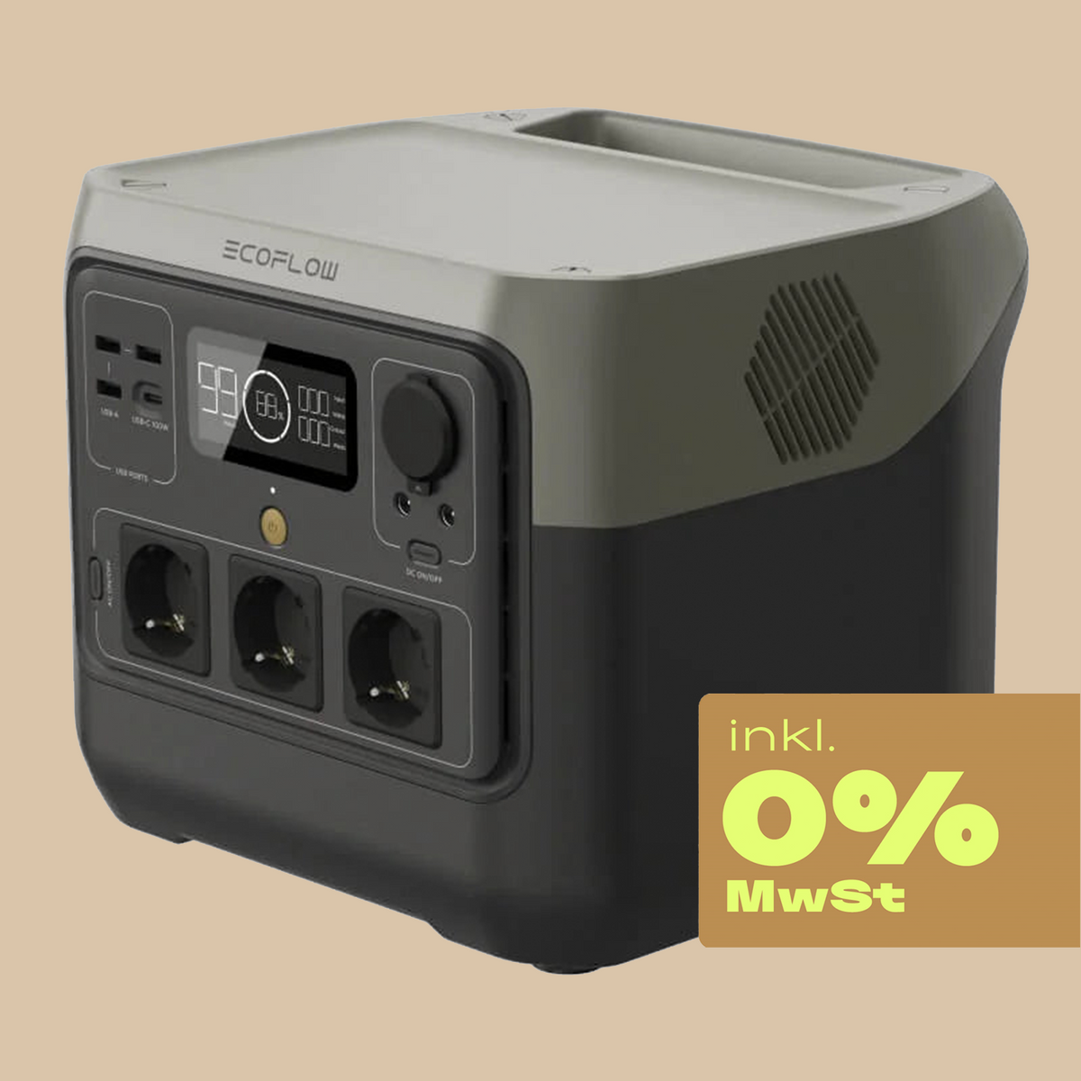 EcoFlow Powerstation RIVER 2 Pro – 768 Wh - 0% TVA