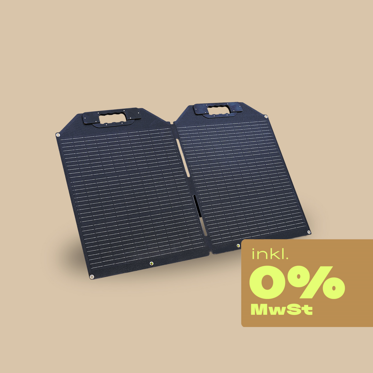 100 Wp Faltbares SolarPanel 2.0 - 0% MwSt.