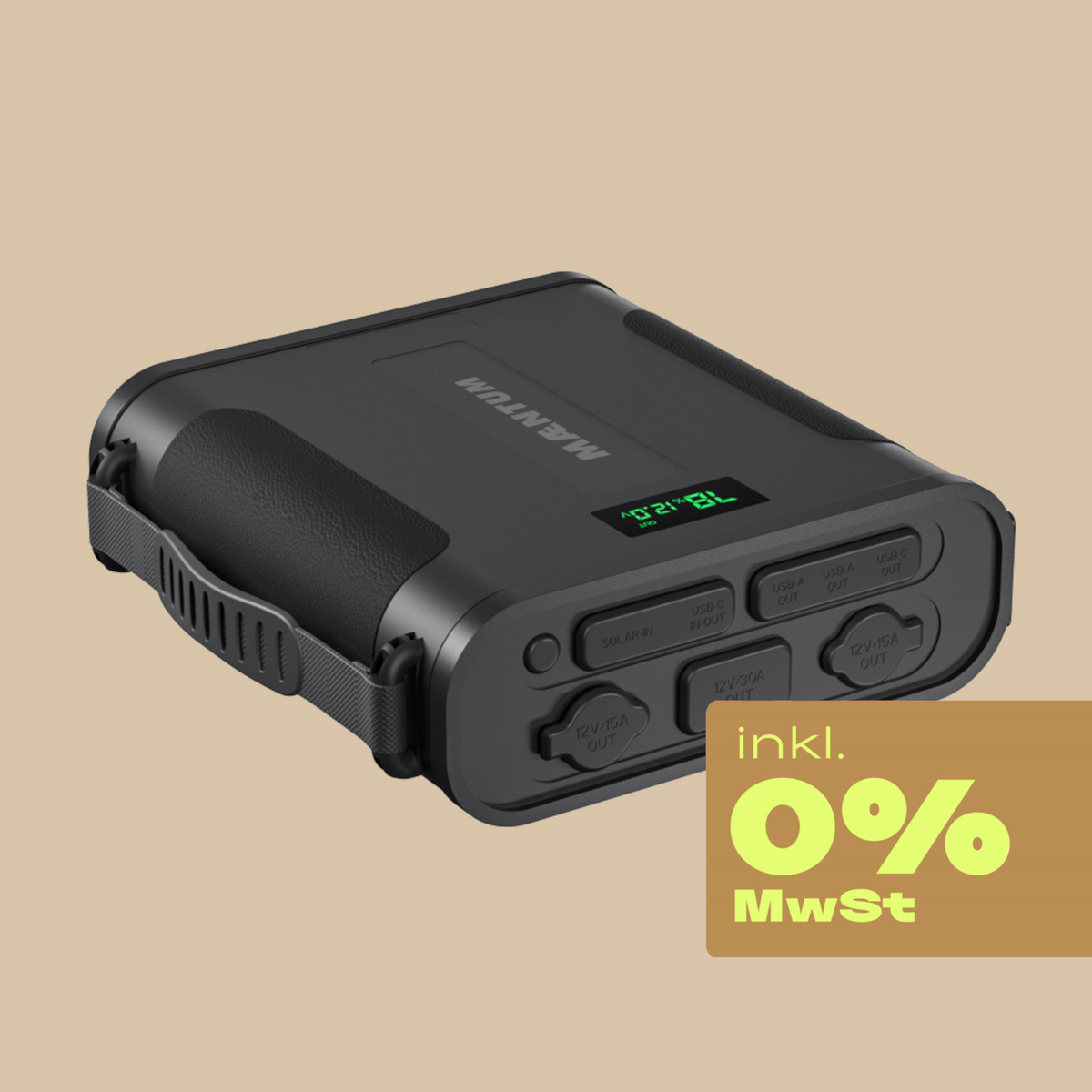 X-TRA Akku 460 Powerstation - 460 Wh - 0% MwSt.