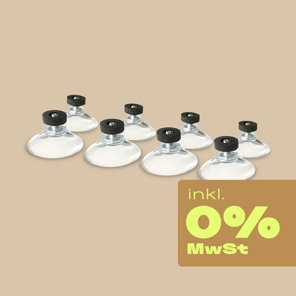 8x Support à ventouse - 0% TVA