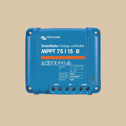 Régulateur de charge solaire Victron Smartsolar MPPT 75/15 15A 12V 24V