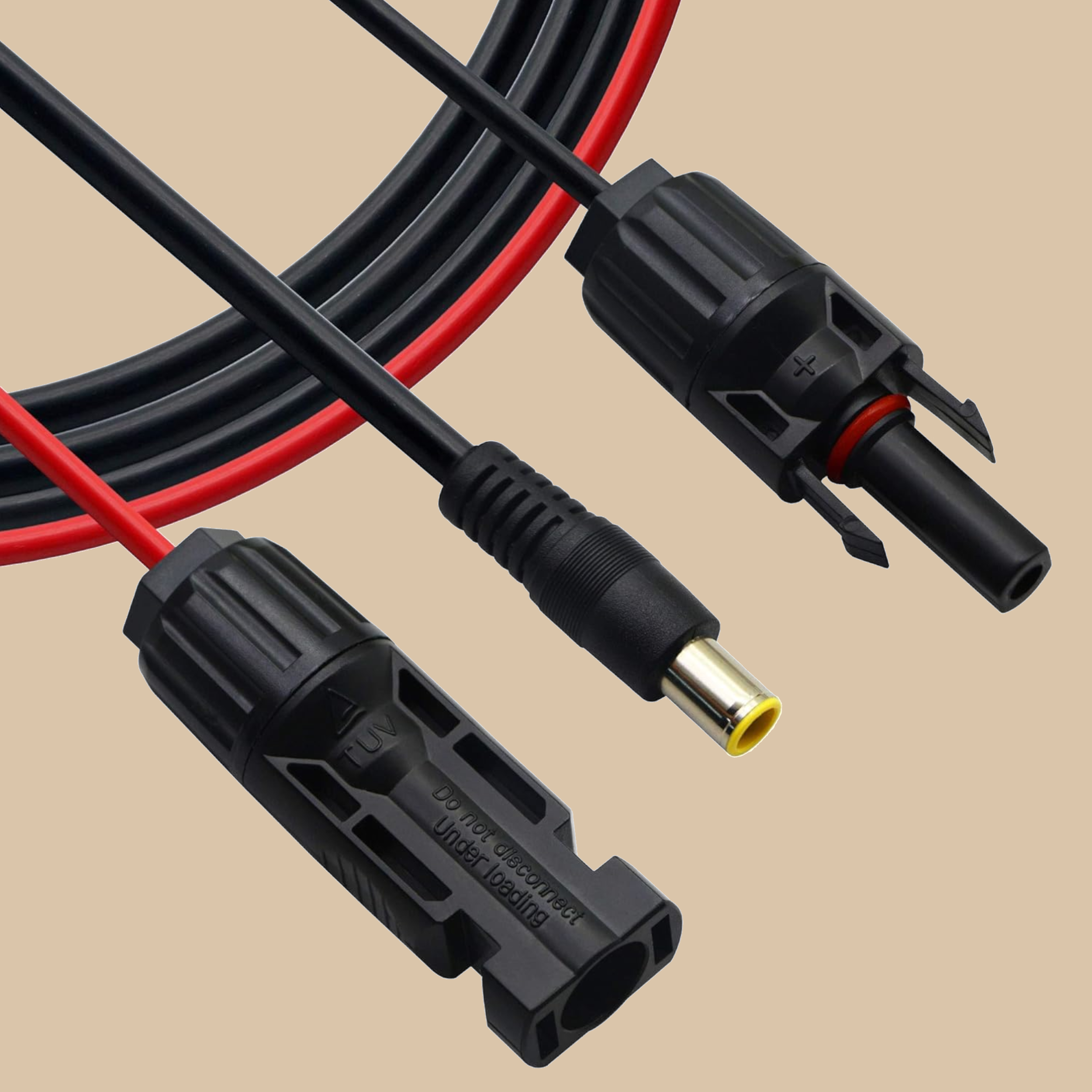 Adaptateur solaire X-TRA MC4 vers prise DC ronde