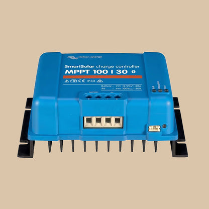 Régulateur de charge solaire Victron Smartsolar MPPT 100/30 30A 12V 24V - 0% TVA